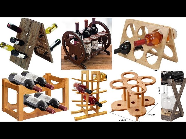 Wooden wine rack / wine stand ideas