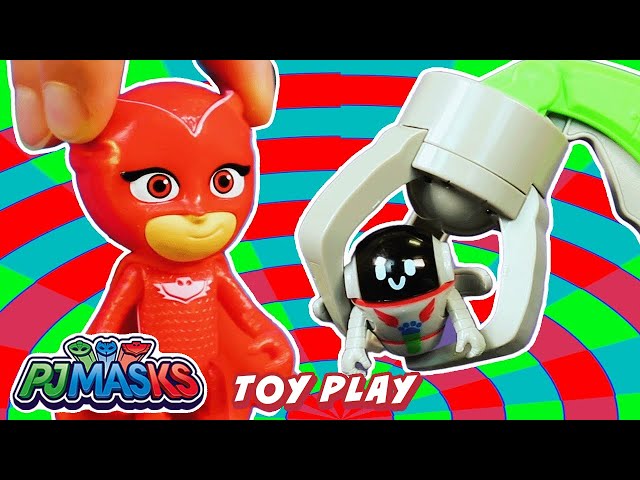 Robonapped | PJ Masks | Toy Play | Video for Kids