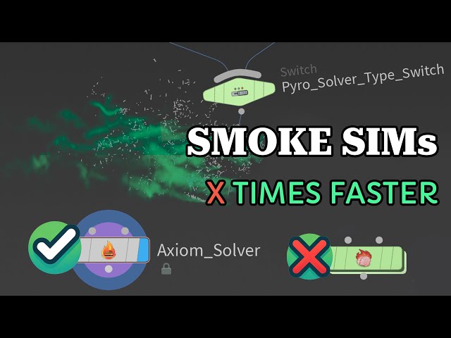 Accelerate Debris Smoke Simulations with Axiom Solver
