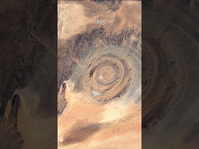 Mysteries from Space: Unveiling the Eye of the Sahara #EyeOfTheSahara #RichatStructure #shorts