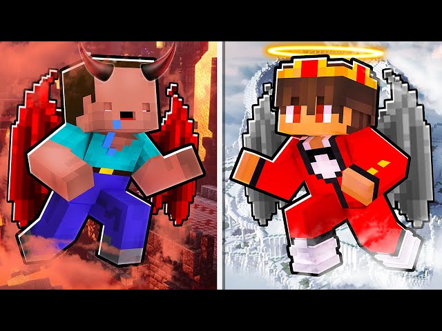 Semlaki Engel vs Billy Teufel Survival Battle in Minecraft!