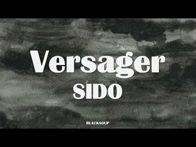 SIDO - Versager Lyrics