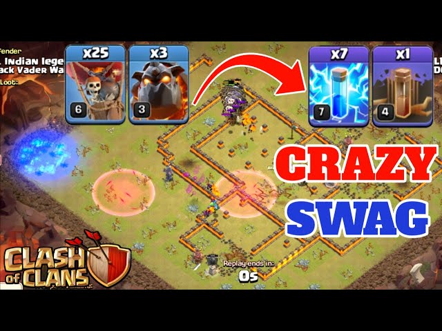 TH10 ZAP LALO IS SO POWERFUL 🔥 TH10 ZAP LAVALOON ATTACK STRATEGY 🔥 TH10 3 STAR ATTACK STRATEGY 2020