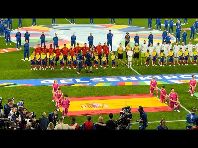 🇪🇸 Marcha Real y el rey Felipe | España 🇪🇸 - Italia 🇮🇹 Segundo juego en Gelsenkirchen EURO 2024