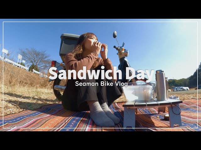 "Egg sandwiches" that make late mornings a little more luxurious｜motovlog from JAPAN