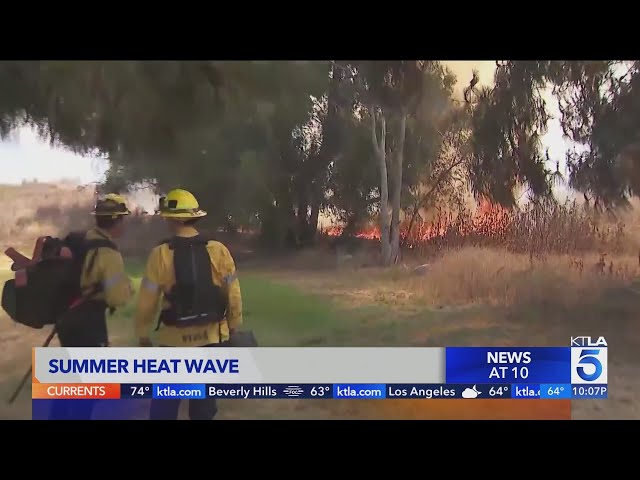 Triple-digit heatwave prompts warning across Southern California