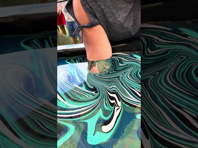 Body Marbling Dip by BLVisuals @ Return to the River Festival - Grand Rapids, MI - August 2023 (14)