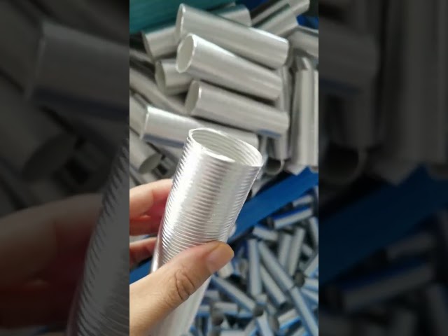 Aluminum corrugated tube