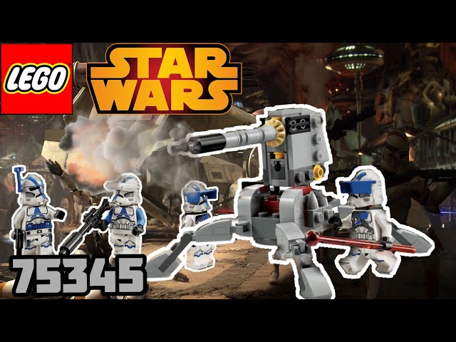 Lego 75345 501th clone battlepack (Обзор Лего 75345)