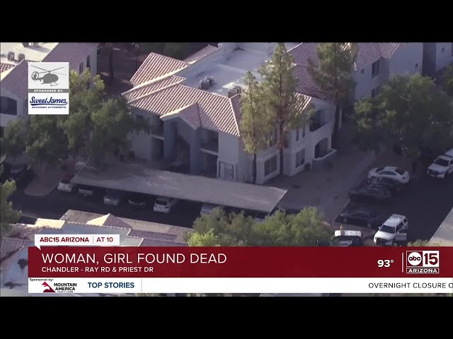 Woman, girl found dead in Chandler condo near Priest Dr and Ray Rd