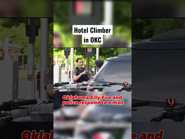 Man Stuck In Laundry Chute Trying To Climb Into Oklahoma City Hotel #okc #oklahoma