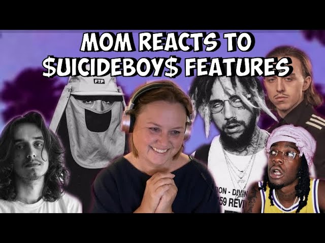 Mom Reacts to $uicideboy$ Features! [Awkward Car drive, Zuccenberg, But Wait, There's more]