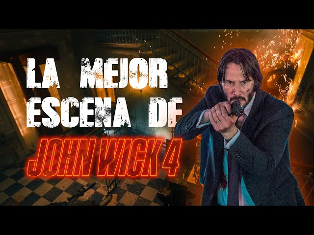 John Wick 4  (2023) | John Wick escapa de los asesinos con balas incendiarias | Prime Video España