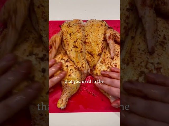 Crispy Garlic Herb Butter Roast Chicken Recipe | The MeatStick