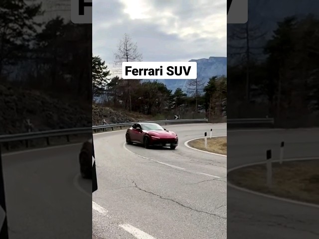 Insane Ferrari Purosangue V12 Drift: Pushing the Limits of Performance! | #shorts #ferrari