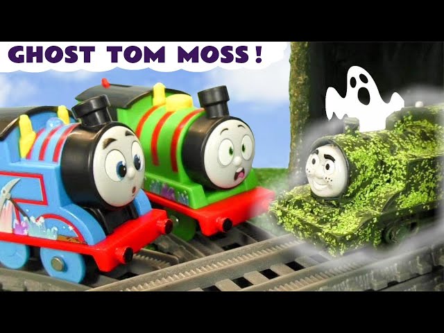Why is Tom Moss a Ghost Train in this fun Toy Train Story?
