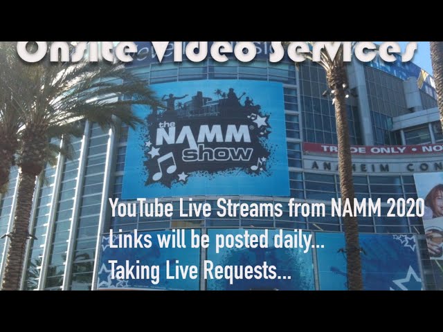 NAMM 2020 Live 360 Camera  - Day 1