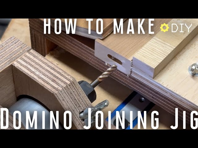 How to make Domino Joining Jig - FREE PLAN  - Router Mortising Jig