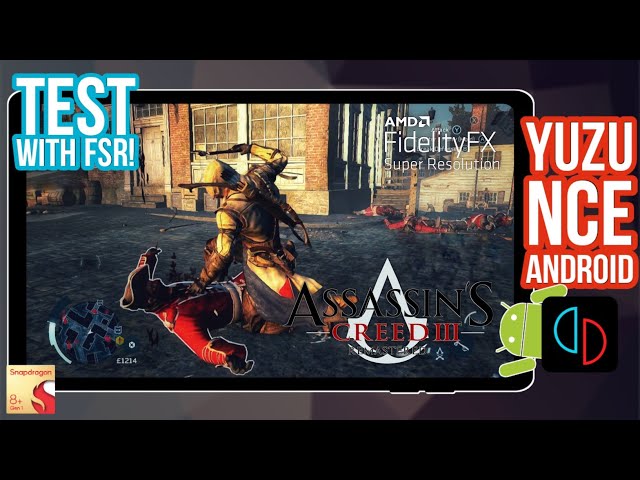 Assassin's Creed III Remastered Android Yuzu Update Test! 8+Gen1