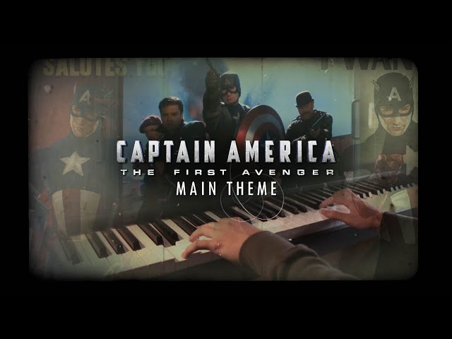 Captain America: The First Avenger Main Theme - "Captain America March" (Piano Cover)+SHEETS