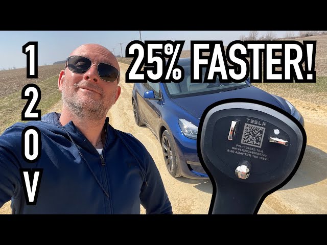E29 | 110-120V. 25% Faster Home Charging on NEMA 5-20 (Tesla Model Y)