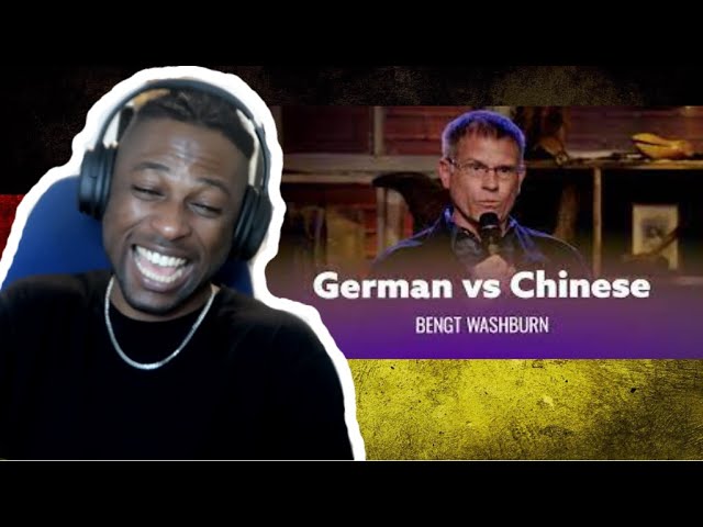 GERMAN STAND UP COMEDY- Bengt Washburn on learning German vs learning Chinese #DryBarComedy REACTION