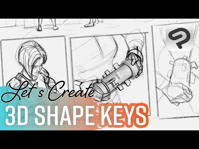 How to make and use shape keys with Blender and Clip Studio Paint | POLYCOSM