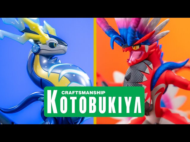 Kotobukiya Koraidon & Miraidon Pokémon Figures - A Detailed Look! 😍