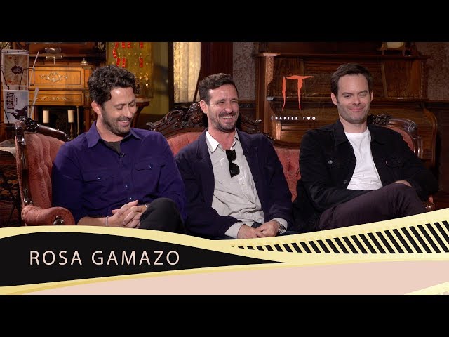 BIll Hader, James Ransone and Andy Bean for It Chapter 2: We did not read the book.