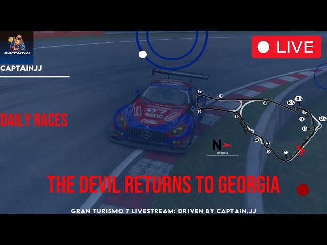 Live: Gran Turismo 7 - New Daily Races: Going to the Devil's home state