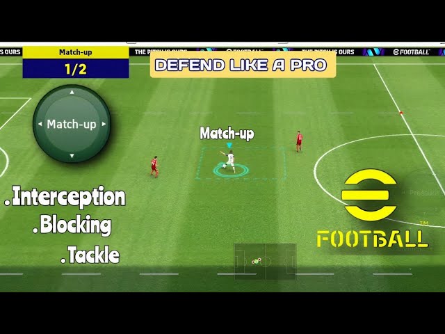 How to use match up in Efootball 2024 | Tutorial Defending Tips | Part 1 |