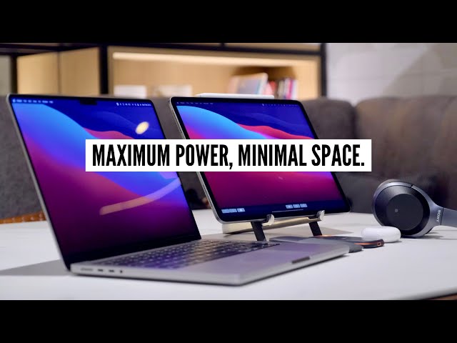The Best Macbook Pro Desk Setup for Portable Productivity? Take Universal Control...