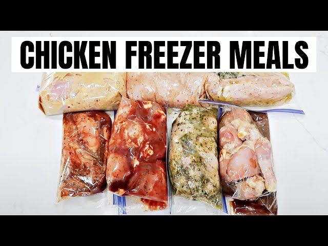 7 Easy Chicken Marinades For Freezer Meals