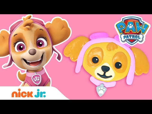 Make PAW Patrol Characters w/ Fluffy Slime 🐶 Slime Time! | Stay Home #WithMe | Nick Jr.