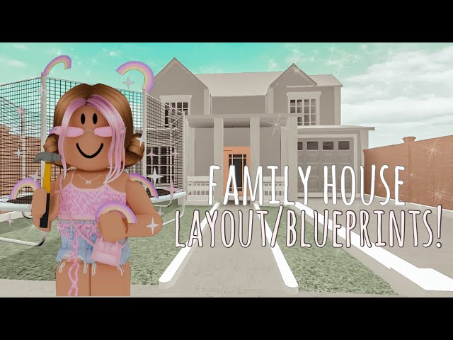FAMILY HOUSE BLUEPRINTS/LAYOUT!