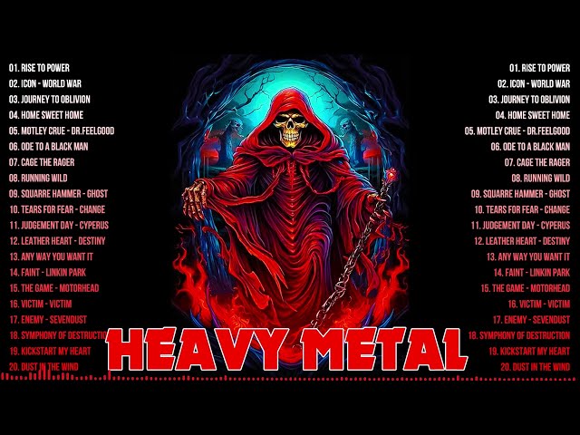 Heavy Metal Rock Golden years | Metal Mix Playlist Collection 2024
