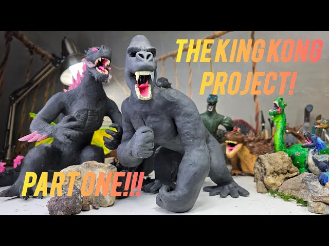 Legendary Godzilla Stop Motion - Godzilla x Kong: The Evaluation of King Kong in Movie