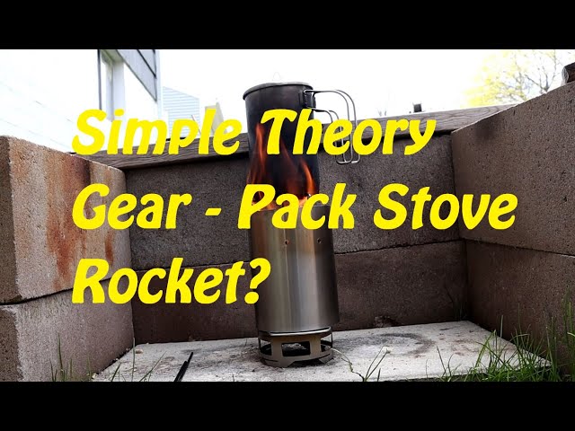 Simple Theory Gear Pack Stove XL-R (Rocket)