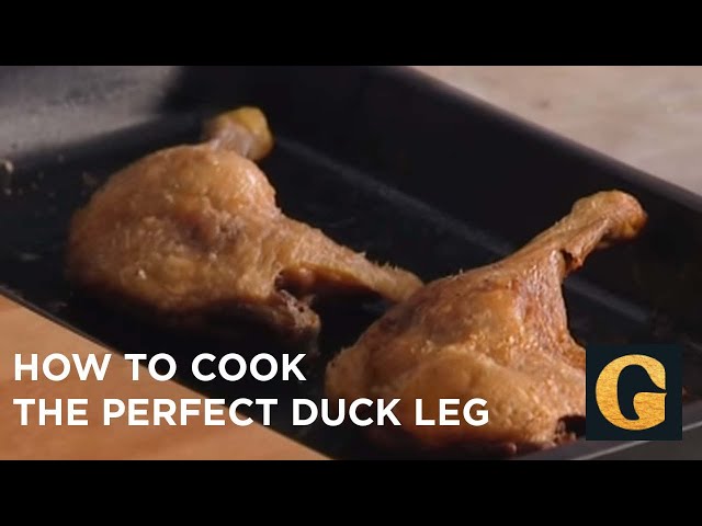 How to cook a duck leg