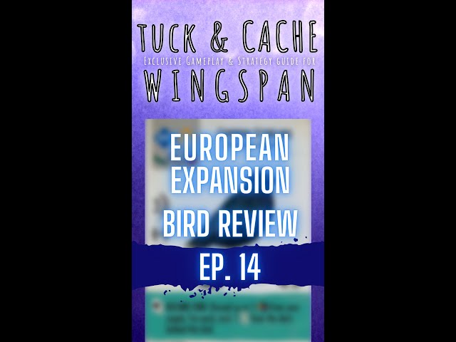 Wingspan: European Expansion | Bird review Ep. 14 #Shorts