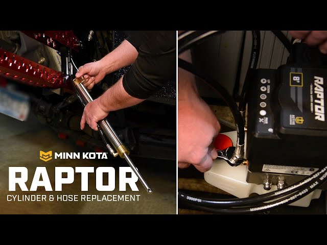 How to Replace Raptor Cylinder and Hose | Minn Kota