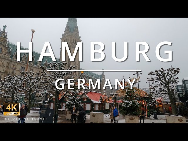 Experiencing the Magic of Hamburg Christmas Market 2023! #timelinetravel, #hamburg