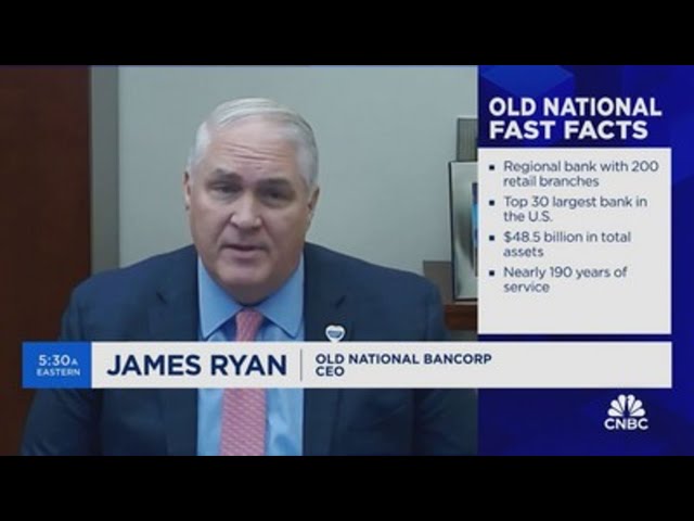 Old National CEO Jim Ryan on hiring trends and job retention in banking