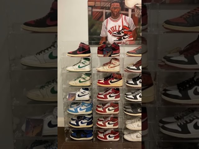 My updated 1985 Air Jordan 1 Collection. Full Video Coming Soon.