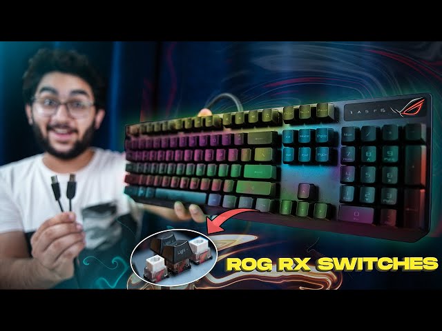 ASUS Rog Strix Scope RX | Premium Mechanical Gaming Keyboard