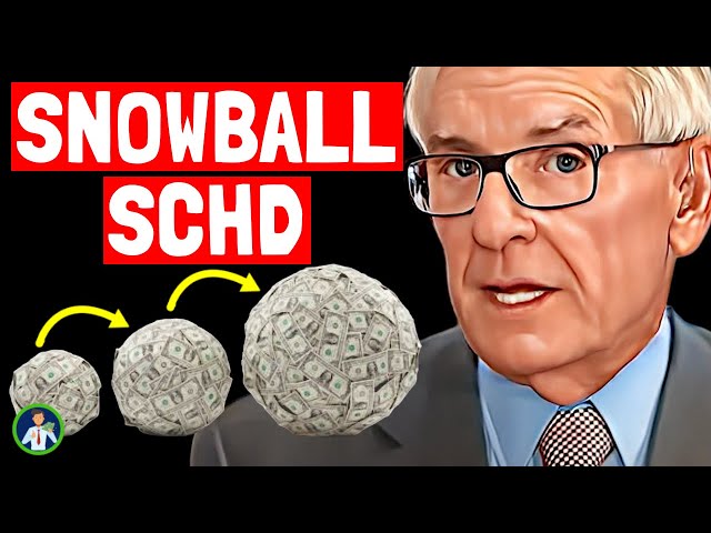 Charles Schwab: Snowball SCHD to Live Off Dividends
