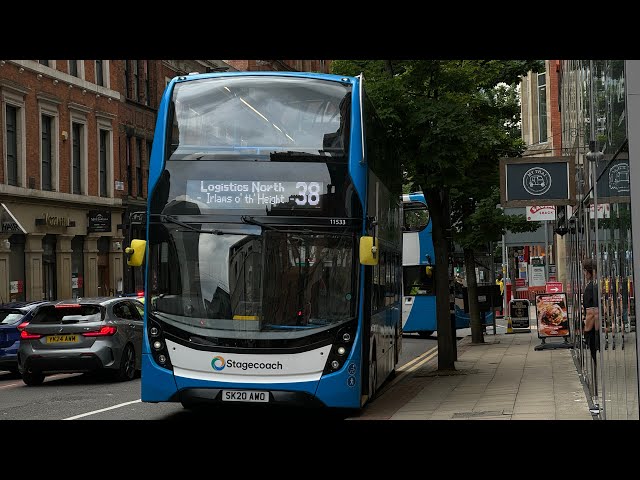 Transfer + Fast | Stagecoach Manchester - ADL Enviro400SH MMC | 11533 (SK20 AWO) - Route 38