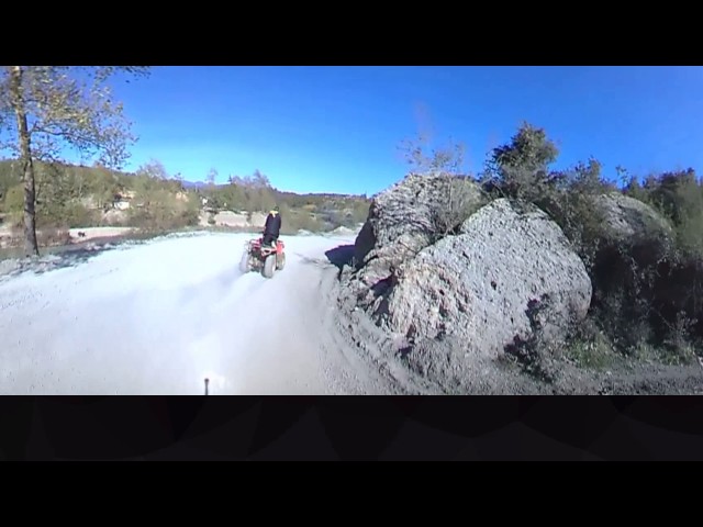 Quad bike driving experience - Turkey in 360 / 3D