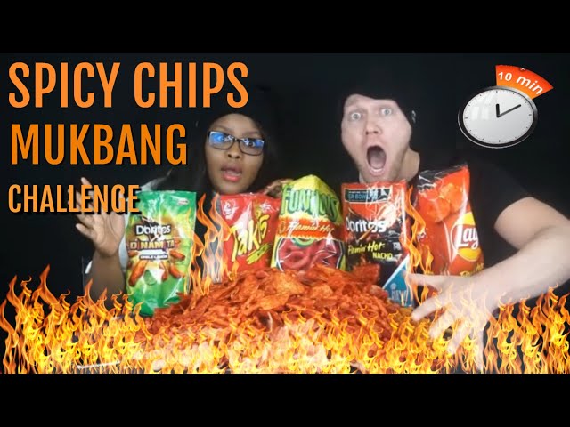 hilarious spicy chip mukbang challenge: must watch