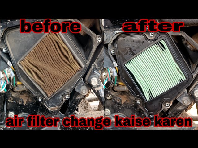 How To Change Air Filter of Splendor bs6 Xtec |Hero Splendor Xtec Air Filter Change